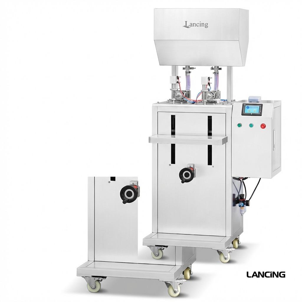 LU-GTRP2 Semi-automatic 2 Nozzles Rotor Pump Thick Liquid Filling Machine