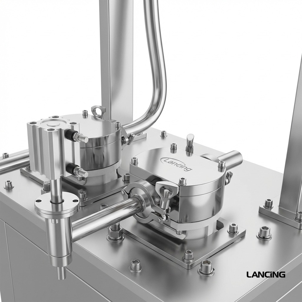 LU-GTRP2 Semi-automatic 2 Nozzles Rotor Pump Thick Liquid Filling Machine gallery 2