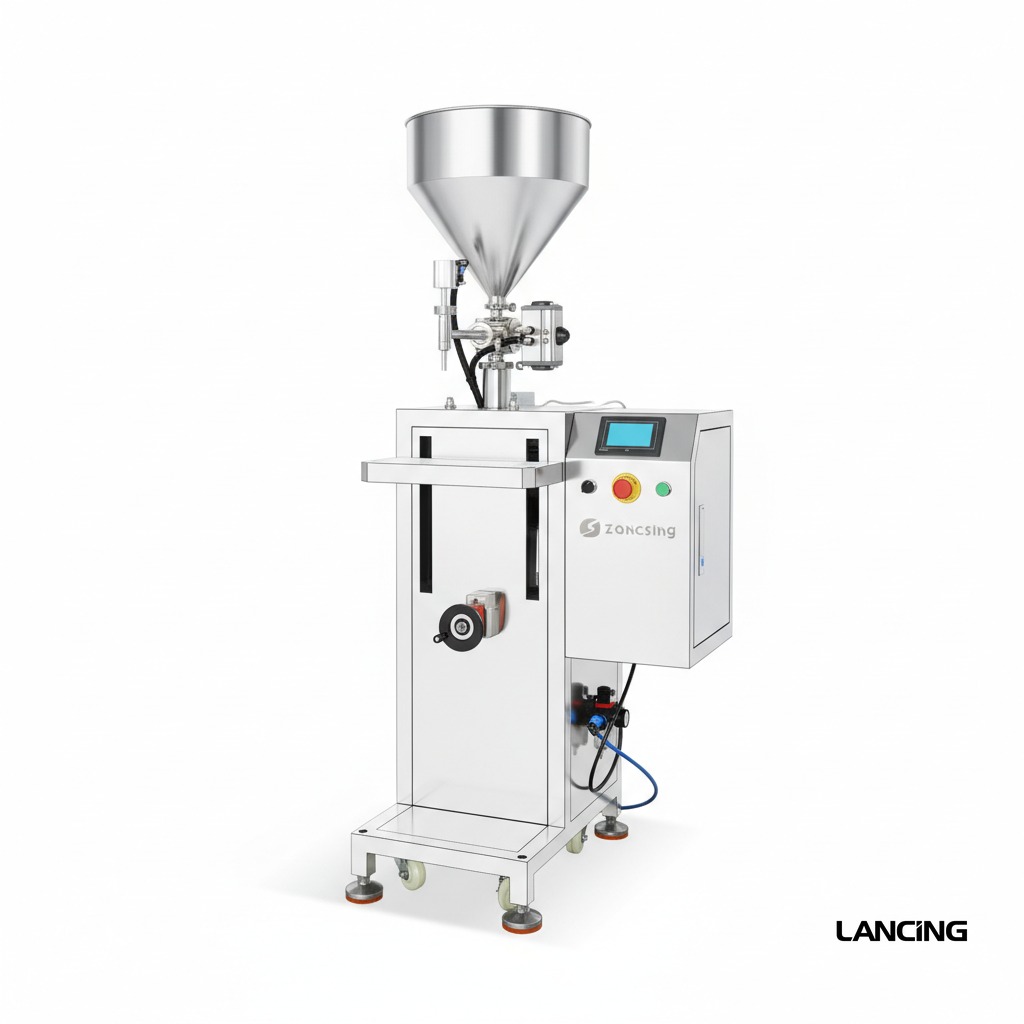 LU‑GTSM1 Semi‑auto Servo Motor Paste Filling Machine