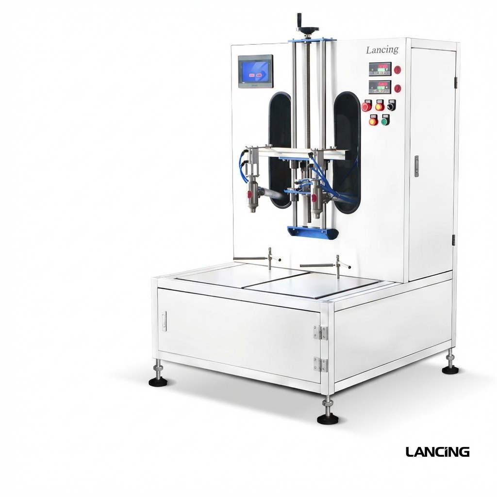 LU-GTW2D Dual-Head Liquid Filling Machine gallery 2