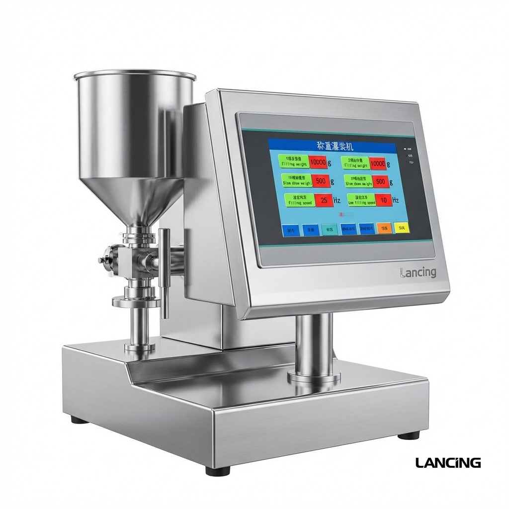 LU-GTW2D Dual-Head Liquid Filling Machine gallery 3