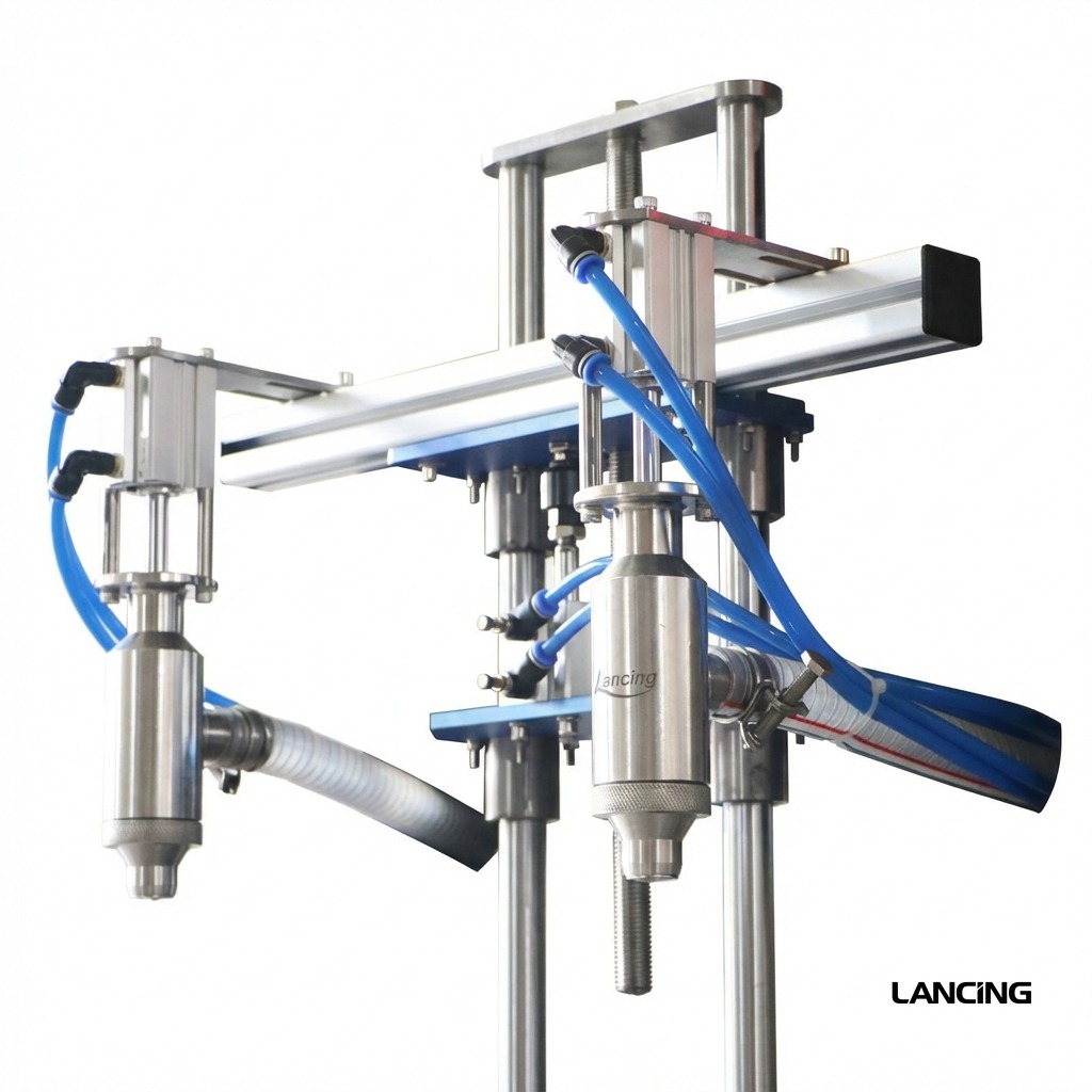 LU-GTW2D Dual-Head Liquid Filling Machine gallery 4