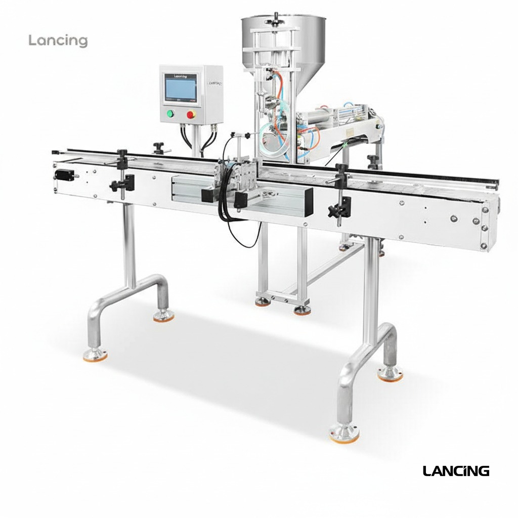 LU-GY1C Pneumatic Paste & Liquid Filling Machine