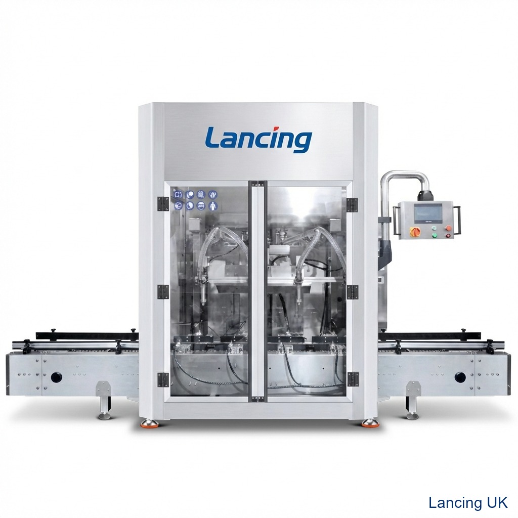LU-GYW4 Automatic 4 Nozzles Paste Weighing Gallon Filling Machine gallery 2