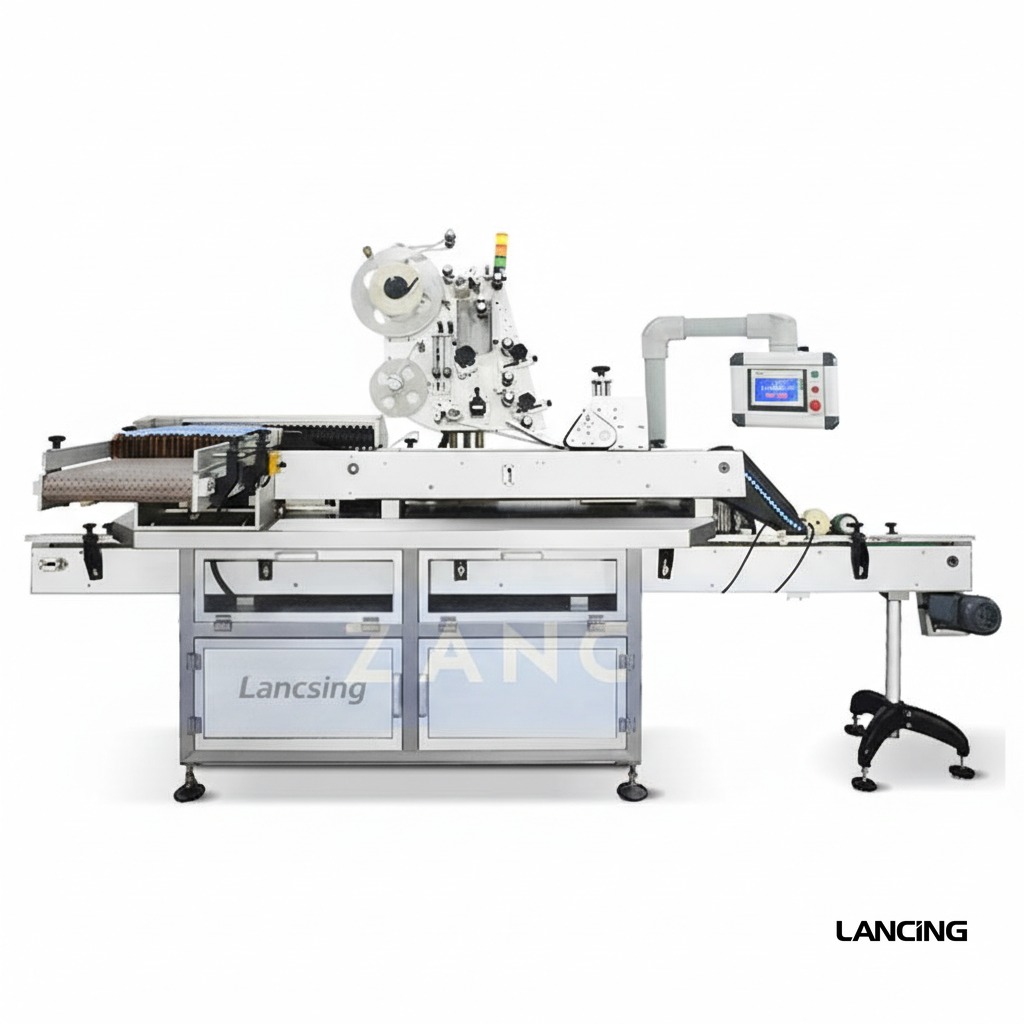 Horizontal Tube Labeling Machine