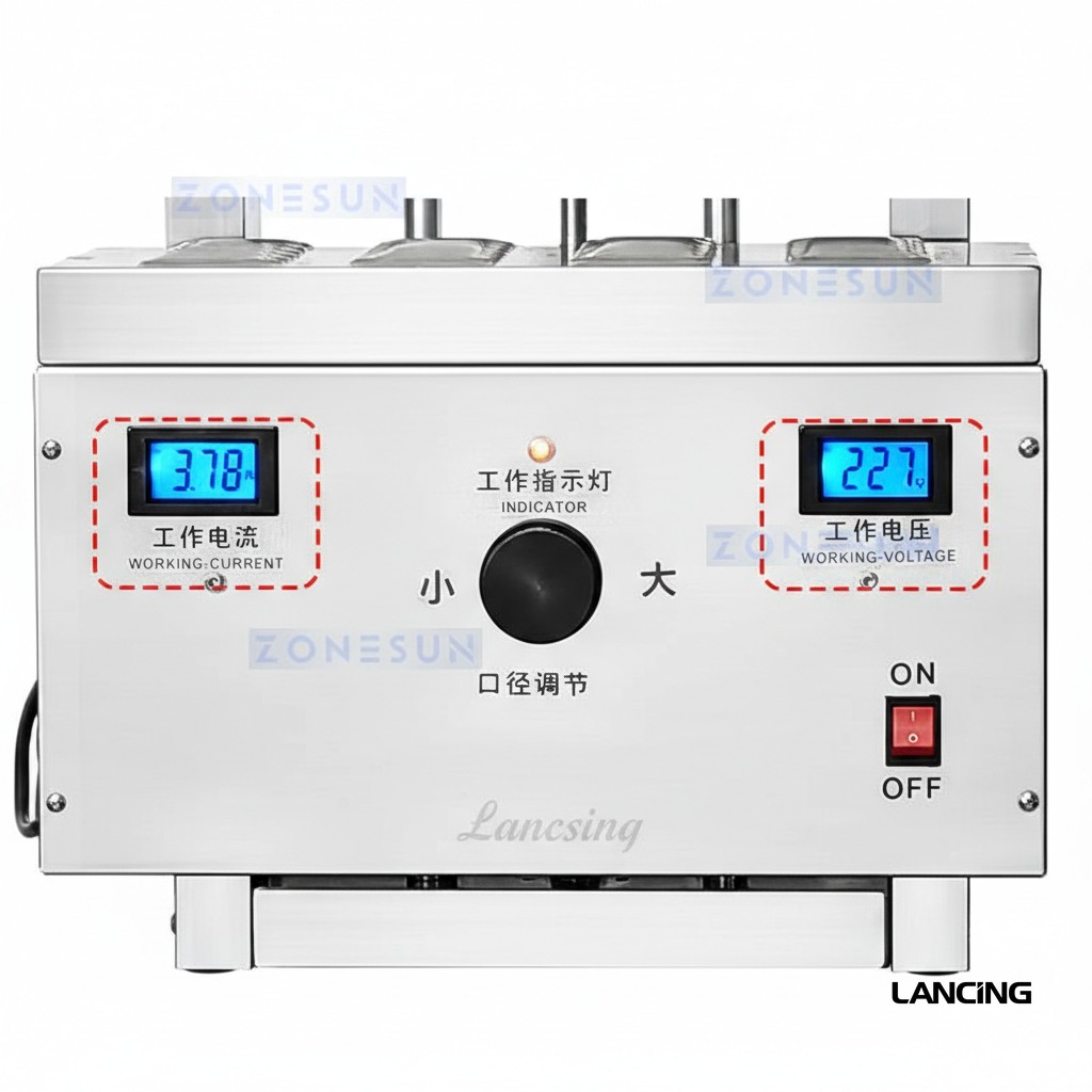 Desktop Induction Foil Sealer for Aluminum Cap Bottles gallery 4