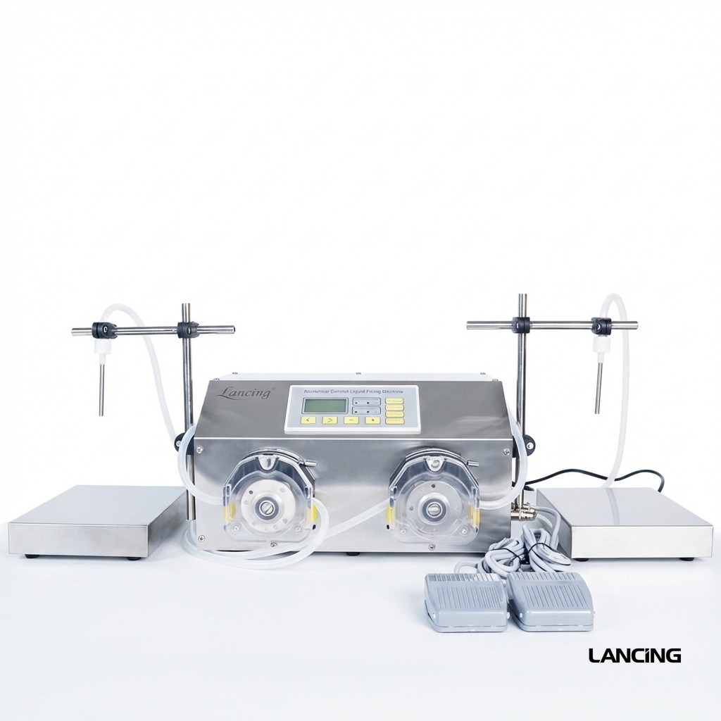 Dual Nozzle Liquid Weighing Filling Machine gallery 2