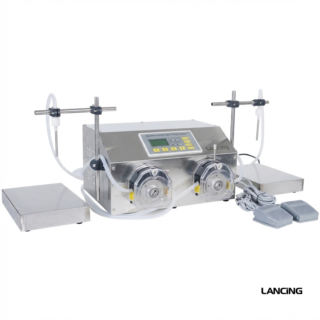 Dual Nozzle Liquid Weighing Filling Machine gallery 4