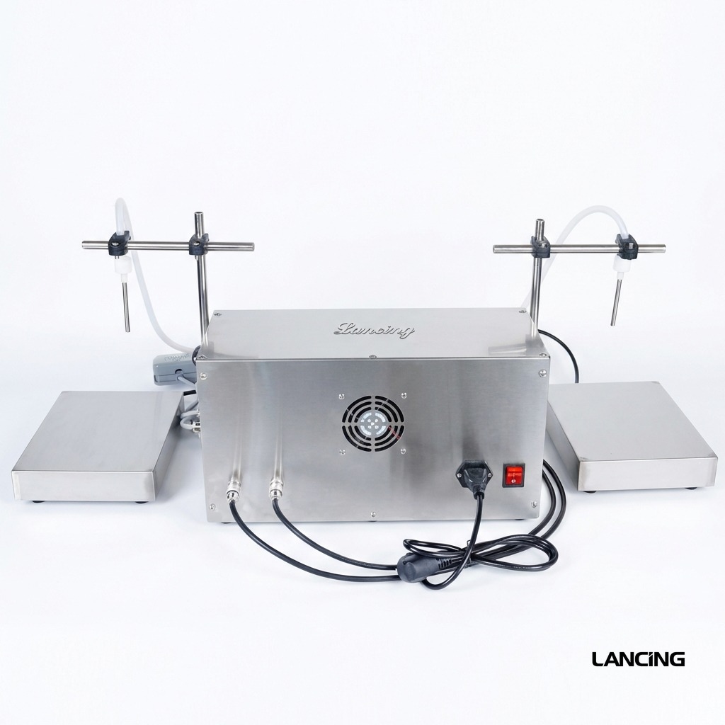 Dual Nozzle Liquid Weighing Filling Machine gallery 5