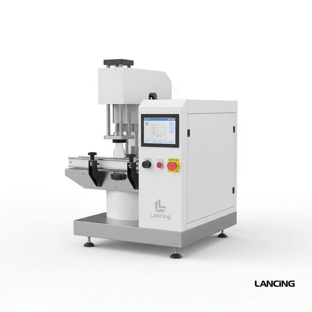 Automatic Pneumatic Bottle Capping Machine gallery 2