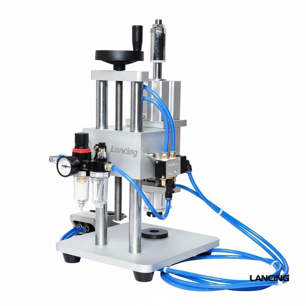LU-PVC3 Pneumatic Vial Capping Machine gallery 3