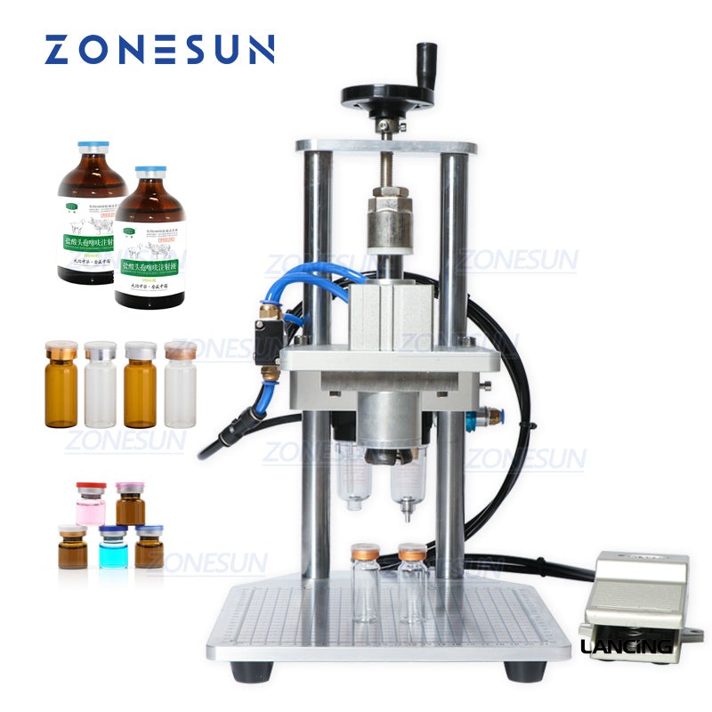 Pneumatic Vial Capping Machine