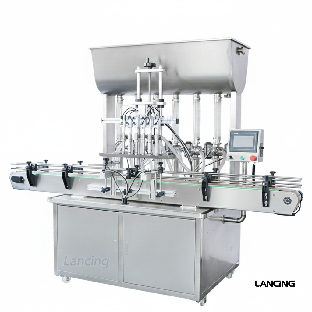 LU-YT6T-6P Pneumatic Piston Filling Machine