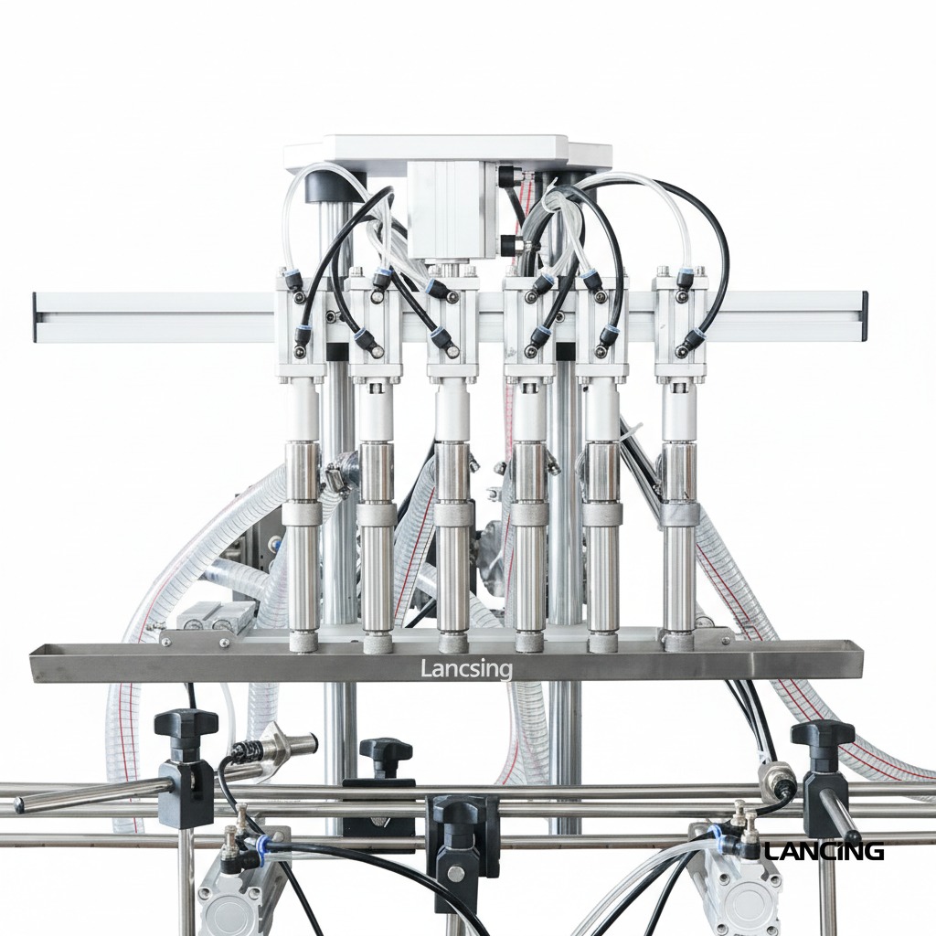 LU-YT6T-6P Pneumatic Piston Filling Machine gallery 3