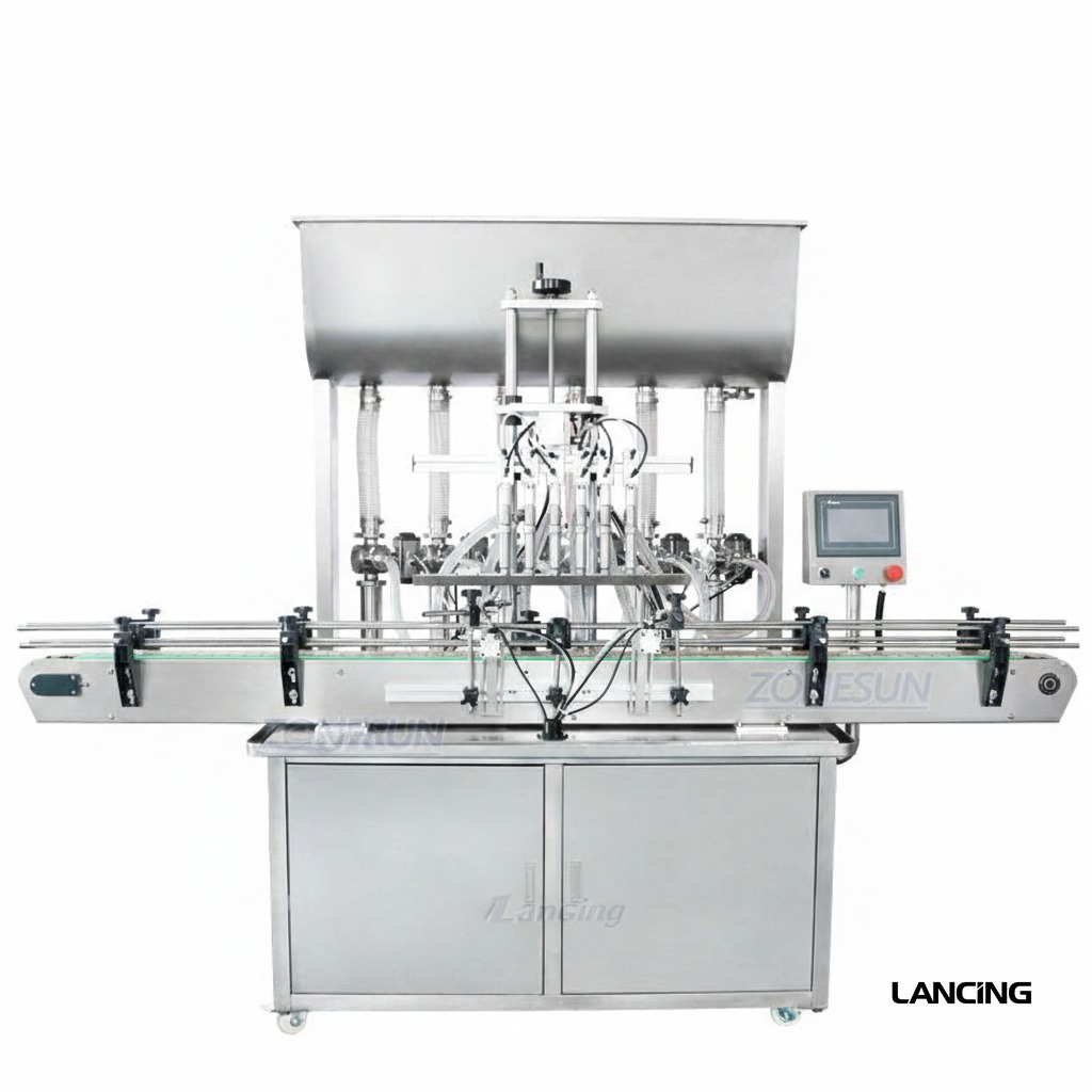 LU-YT6T-6P Pneumatic Piston Filling Machine gallery 4