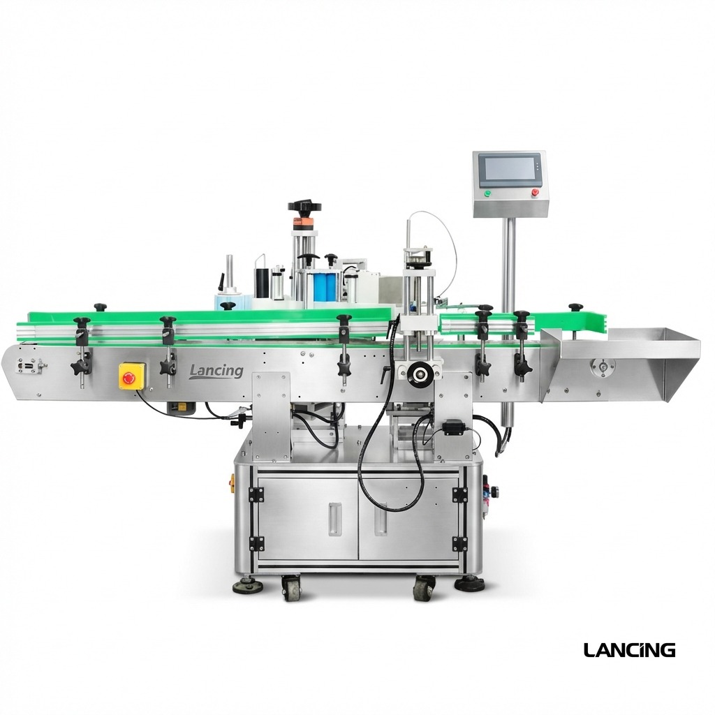 Barcode Overlay Labeling Machine