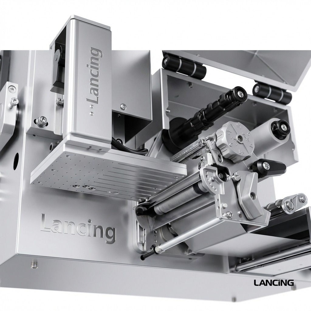 Real-time Print Thermal Flat Labeling Machine gallery 4