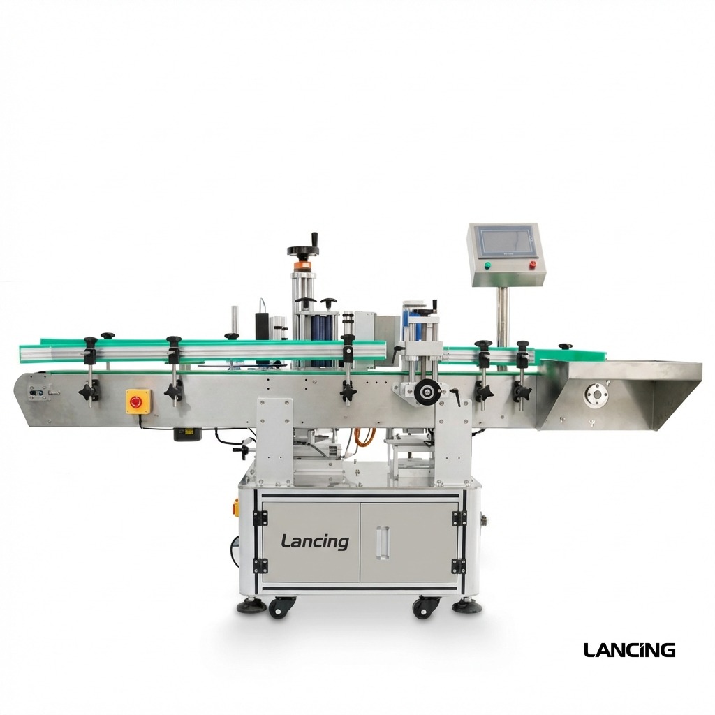 Round Bottle Labeling Machine