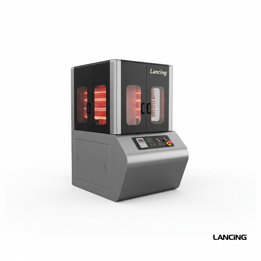 LU-SBMM1 Cosmetic Bottle Blow Molding Machine Set gallery 2