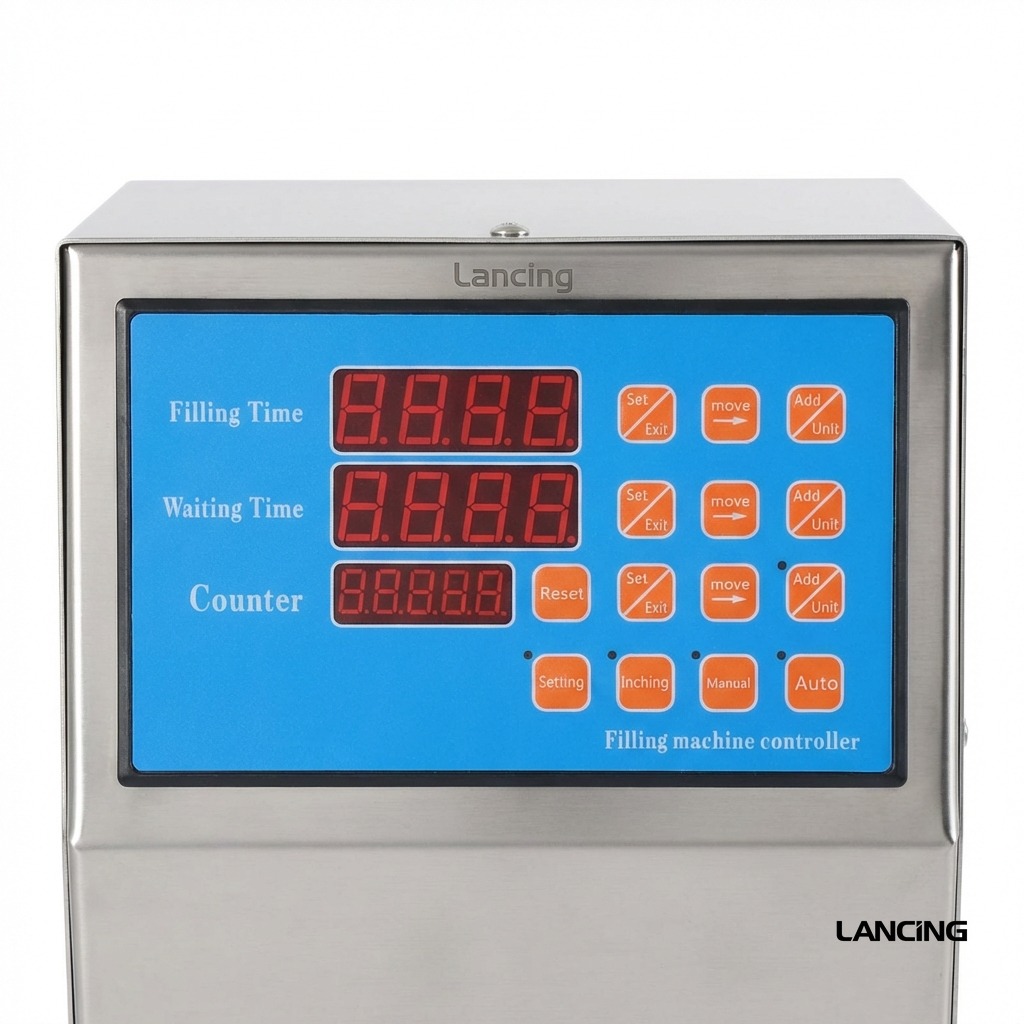 LU-YTPP2W Semi-automatic 2 Nozzles Peristaltic Pump Liquid Filling Machine gallery 2