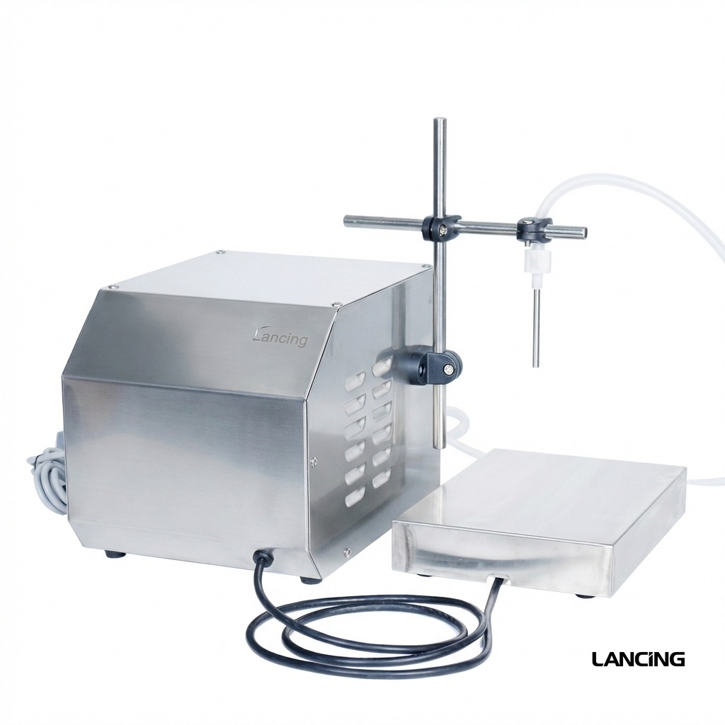 Semi-Auto Peristaltic Liquid Weighing Filling Machine gallery 3