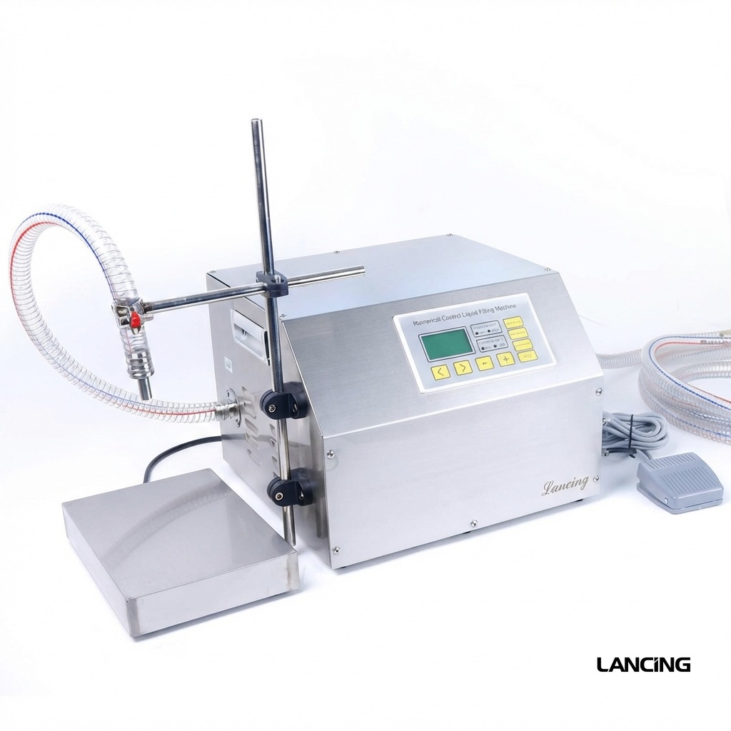 Gear Pump Liquid Weighing Filling Machine gallery 2