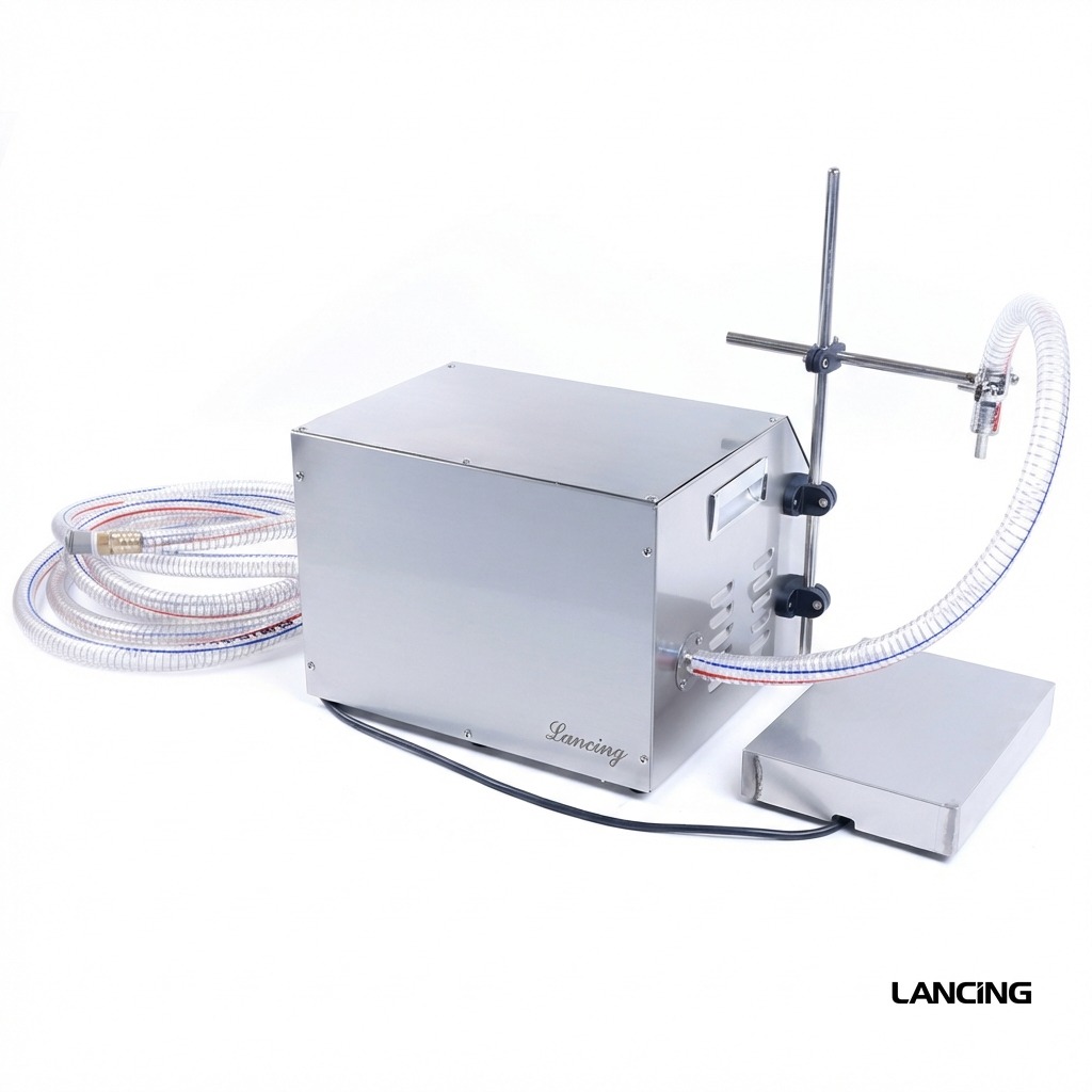 Gear Pump Liquid Weighing Filling Machine gallery 3