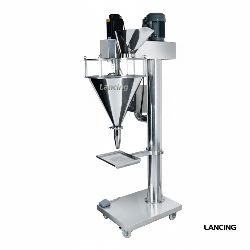 Semi-Auto Auger Powder Filling Machine
