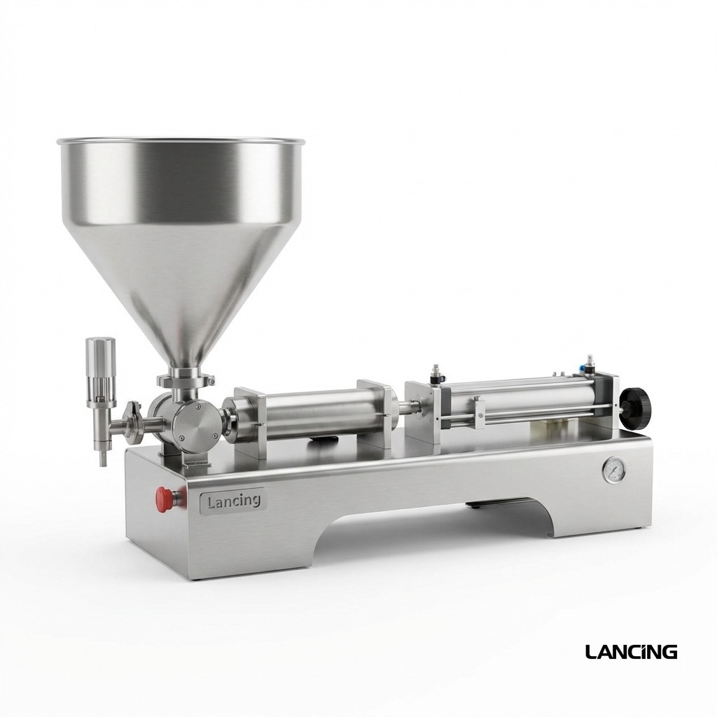 LU-GT1 Single Nozzle Pneumatic Paste & Viscous Liquid Filling Machine gallery 2