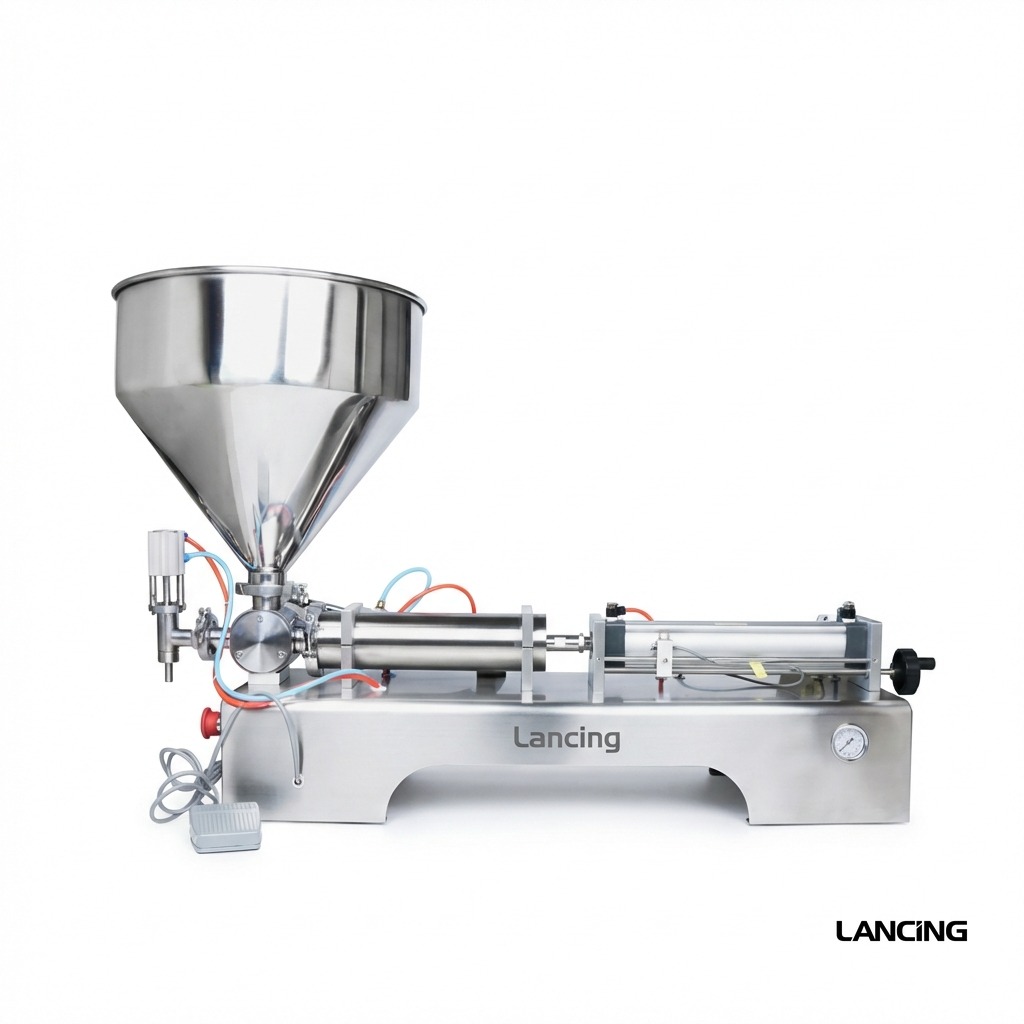 LU-GT1 Single Nozzle Pneumatic Paste & Viscous Liquid Filling Machine gallery 3