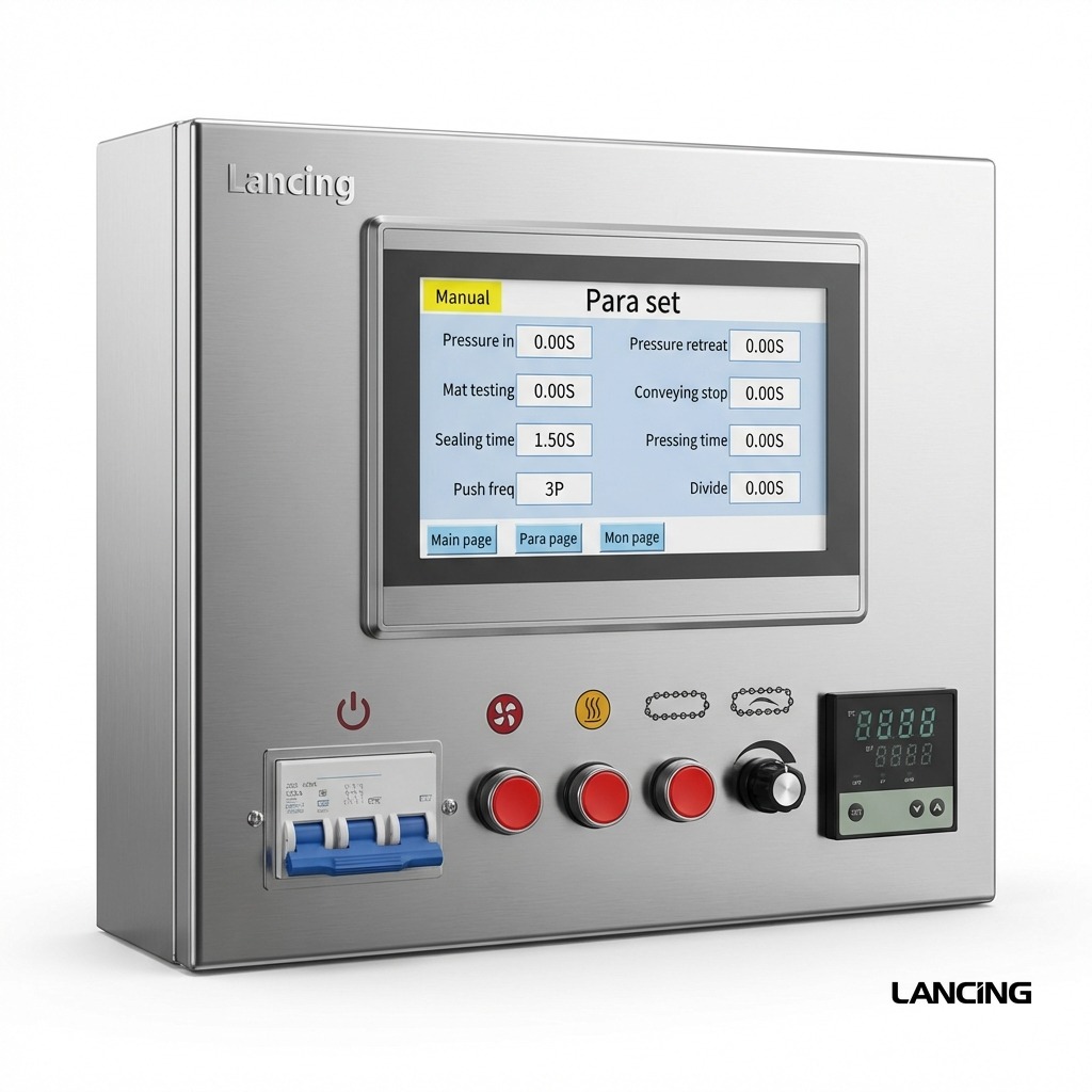 LU-SPL4 Automatic Bottle Wrapping & Shrinking System gallery 3