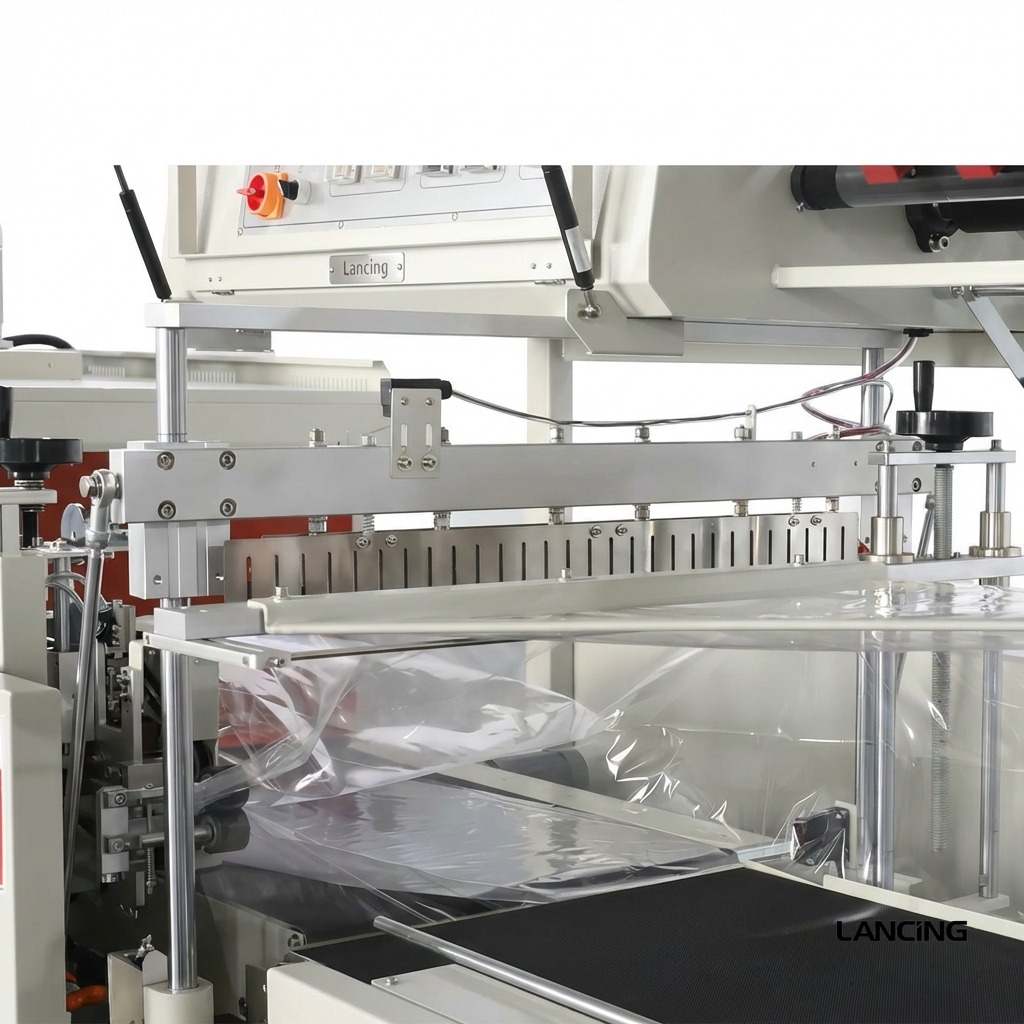 LU-SPL6 Automatic Heat Shrink Tunnel Shrinking Wrapping Machine gallery 4