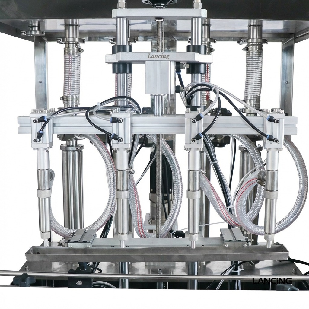 LU-SV4G 4-Nozzle Servo Paste Filling Machine gallery 2