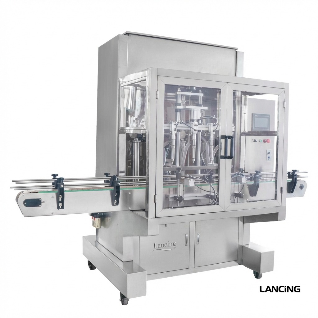 LU-SV4G 4-Nozzle Servo Paste Filling Machine gallery 4