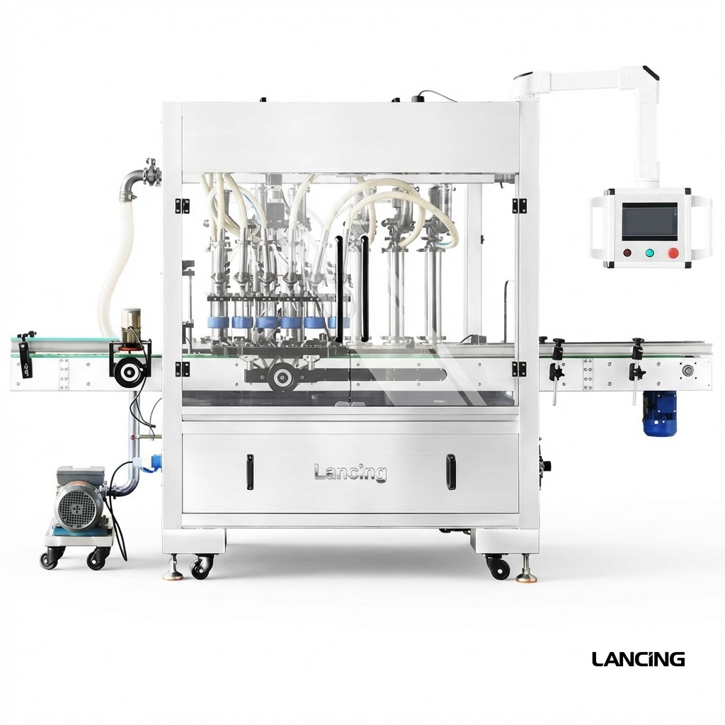 LU-SV6X High Speed Continuous Motion Liquid Filling Machine