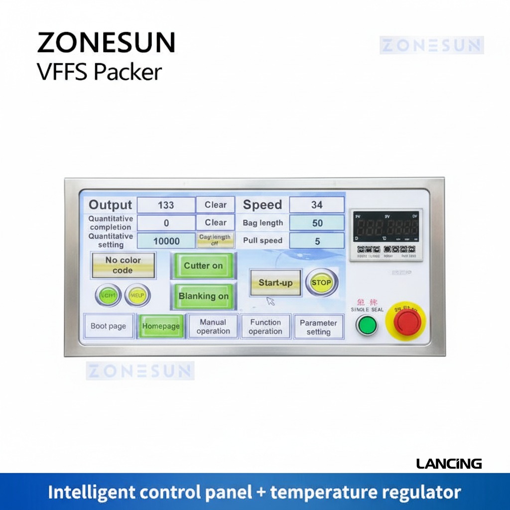Tablet VFFS Bagger Granule Filling Counting Sealing Machine gallery 2