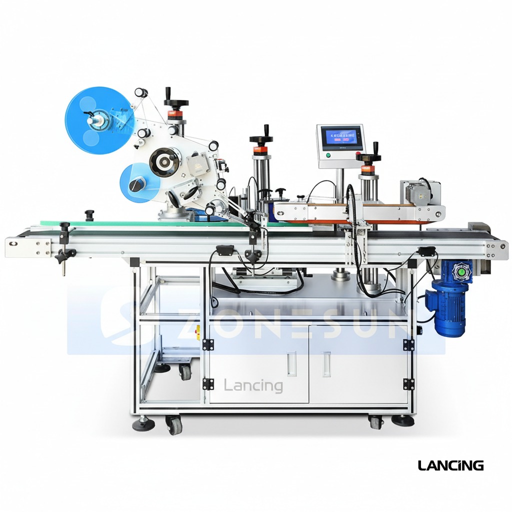 LU-TB833R2 High Speed Corner Labeling Machine