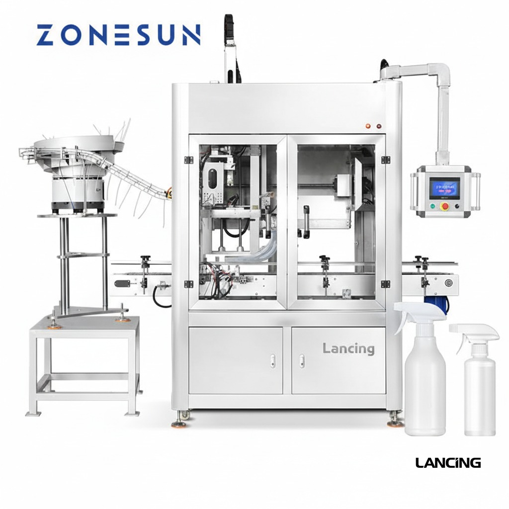 Automatic Trigger Sprayer Capper for Cleaning & Care Bottles