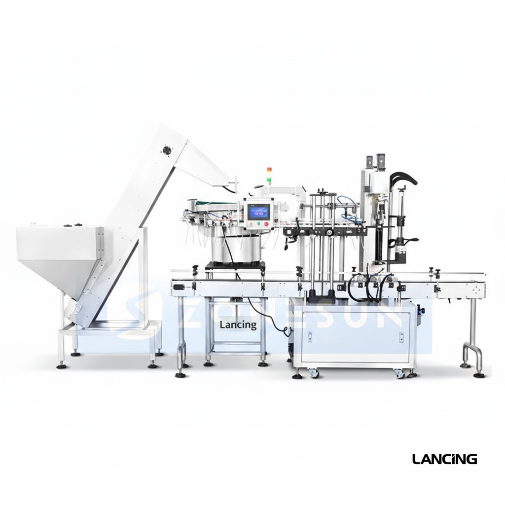 Trigger Sprayer Pump Bottle Capping Machine