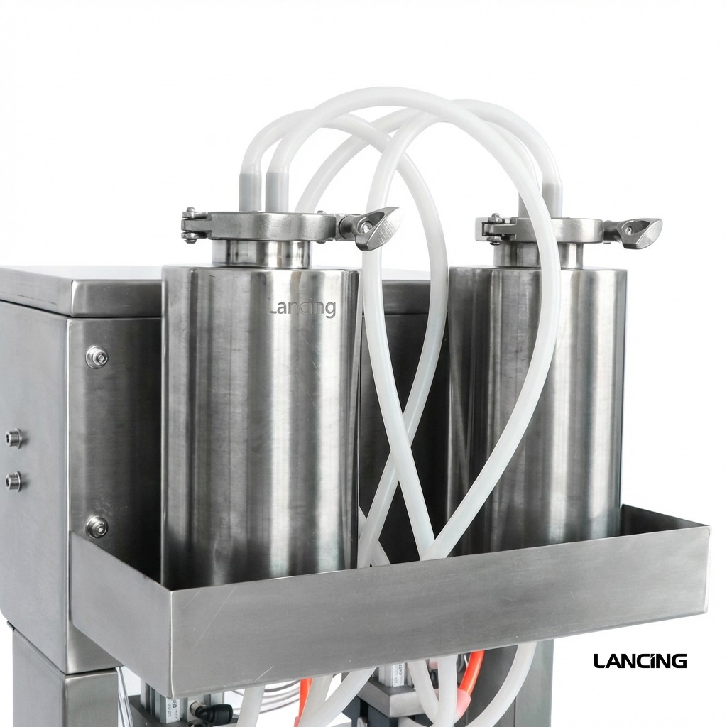 Pneumatic Vacuum Liquid Filling Machine gallery 2