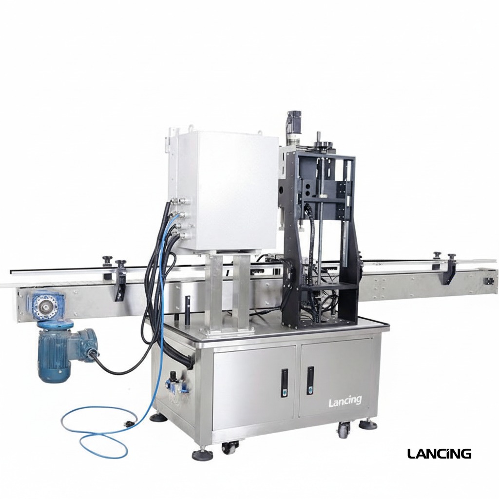 LU-VTCM1 Explosion-Proof Automatic Spray Bottle Capper gallery 4