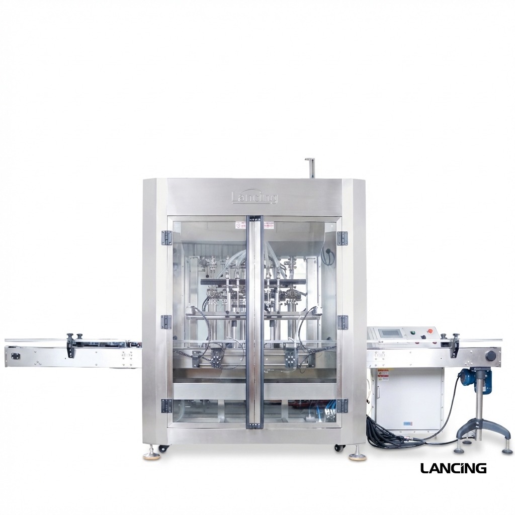 LU-VTFM1 Explosion-Proof 6-Head Liquid Paste Filling Machine