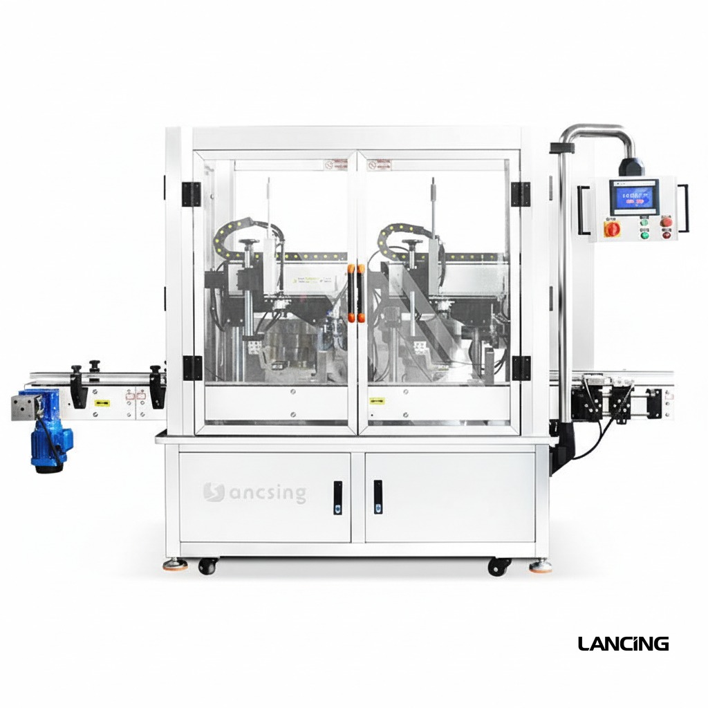 LU-VTXG2 Continuous Motion Dual-Head Capping Machine