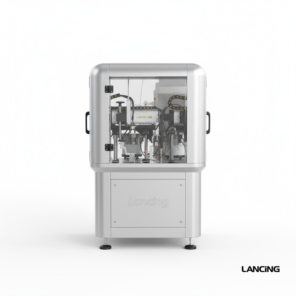 LU-VTXG2 Continuous Motion Dual-Head Capping Machine gallery 3