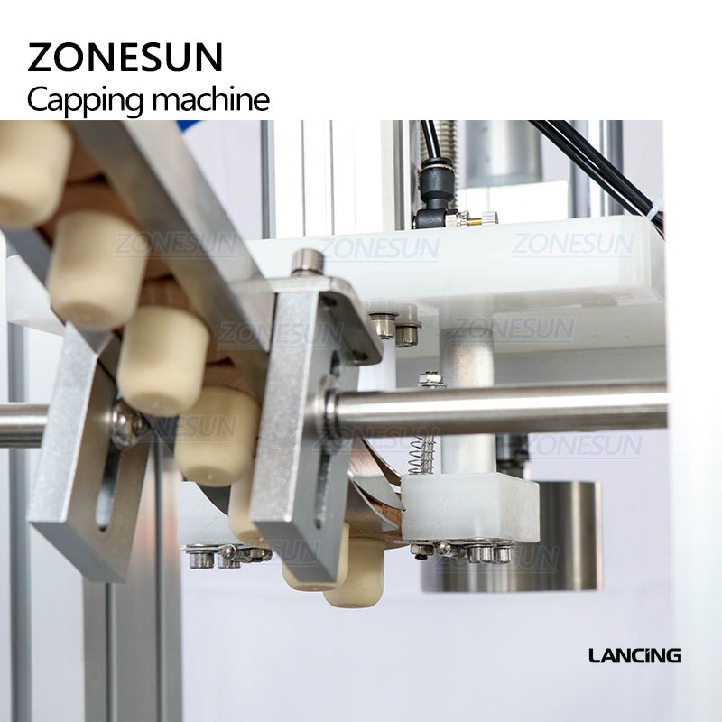 LU-XG16D1 Automatic Cork Pressing Machine with Cap Feeder gallery 2