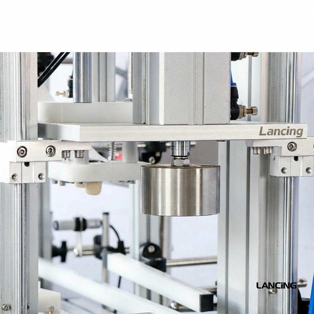 LU-XG16D1 Automatic Cork Pressing Machine with Cap Feeder gallery 3