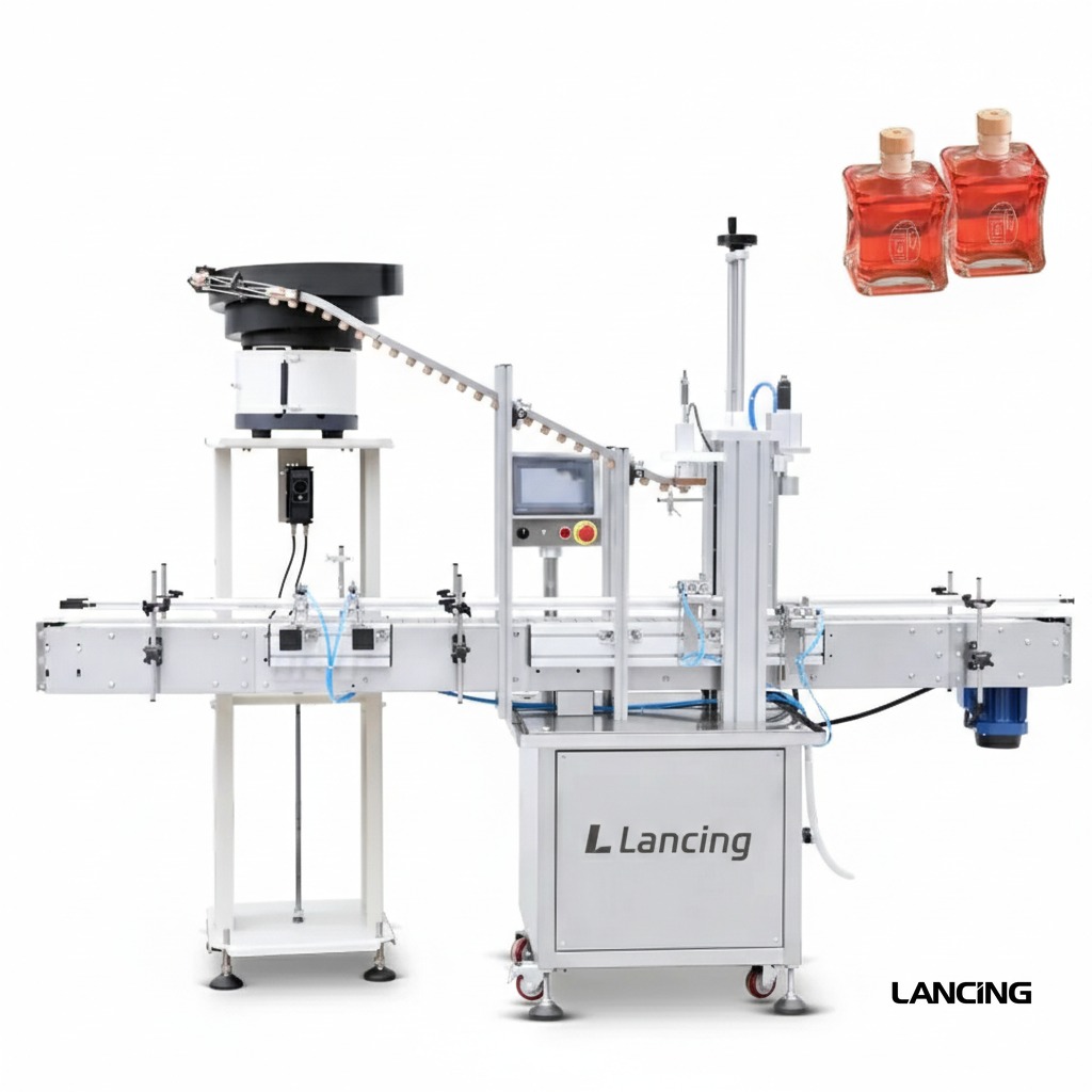 LU-XG16D3 Automatic T-Cork Press Capping Machine