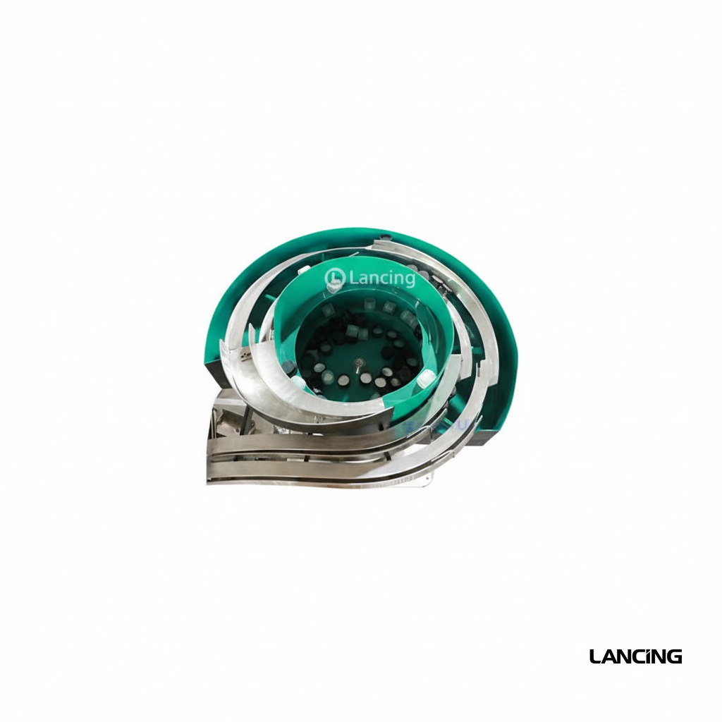 LU-XG440S2 Automatic Servo Capper with Dual-Track Bowl Feeder gallery 3