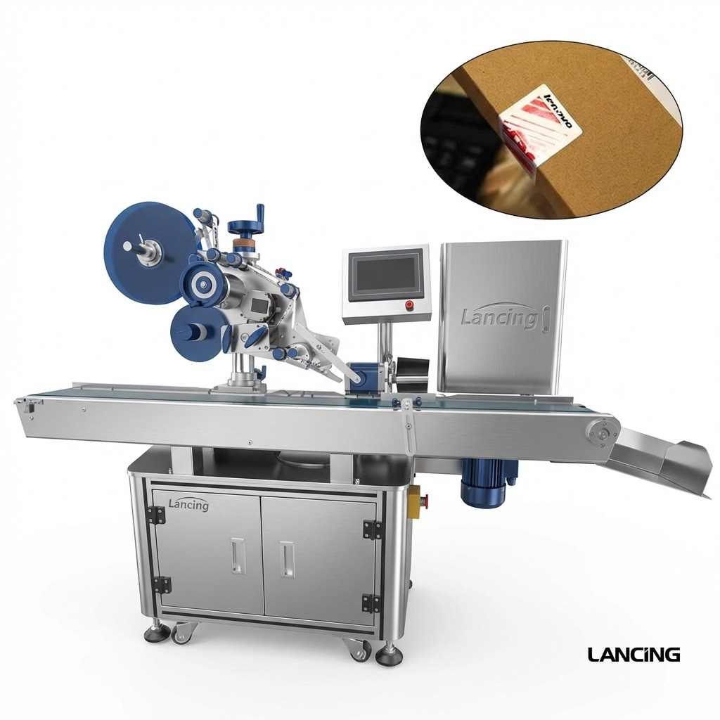 XL‑T833 Automatic Box Corner Flat Surface Labeling Machine