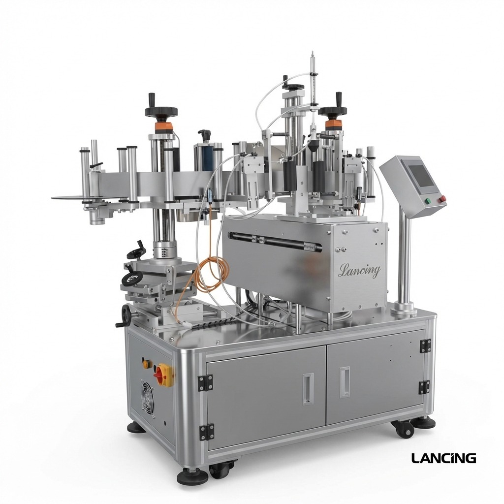 XL-T806 Semi-Auto Square Bottle Labeling Machine gallery 4